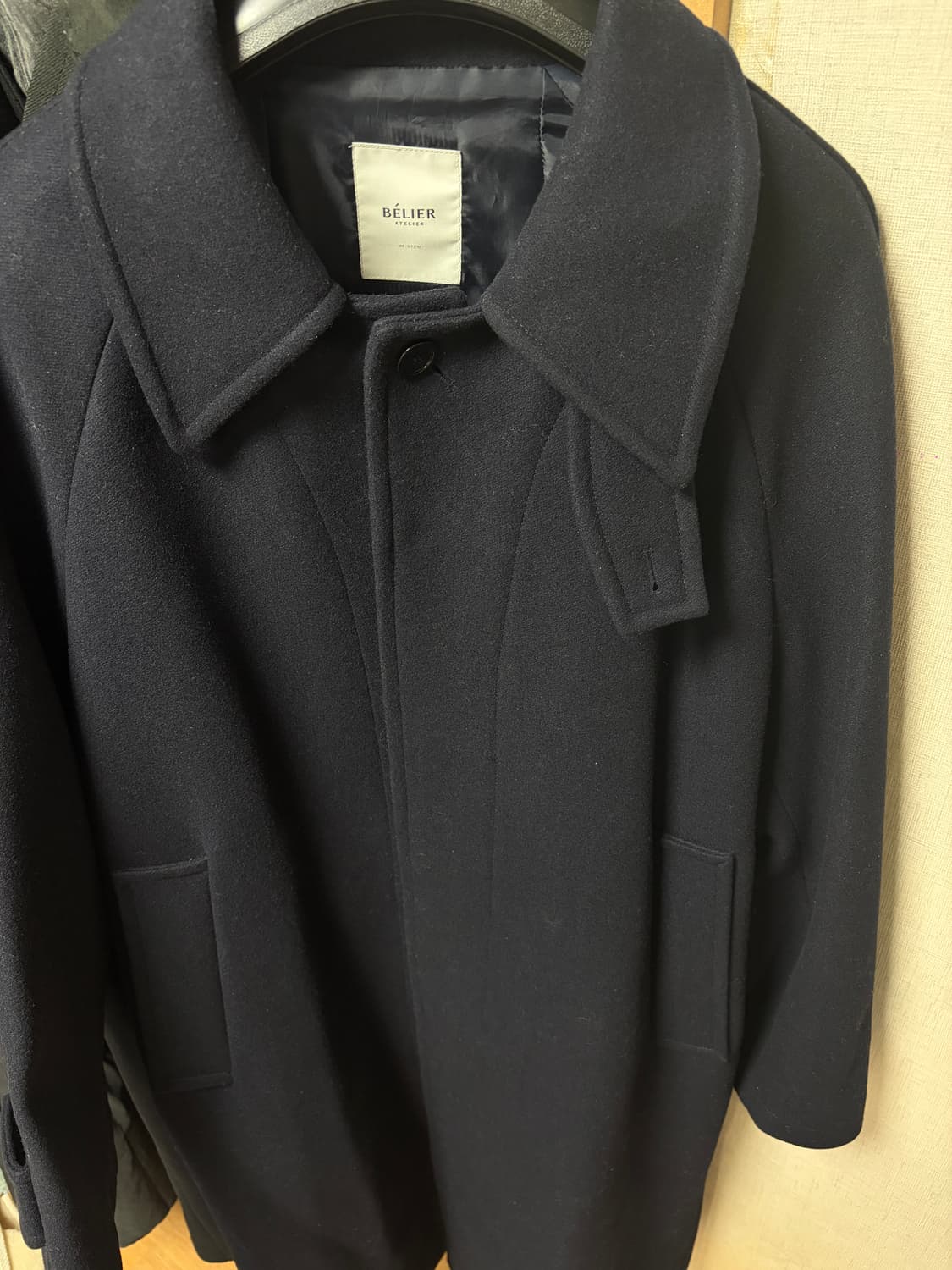 벨리에 22fw 발마칸 다크네이비M 상품이미지3