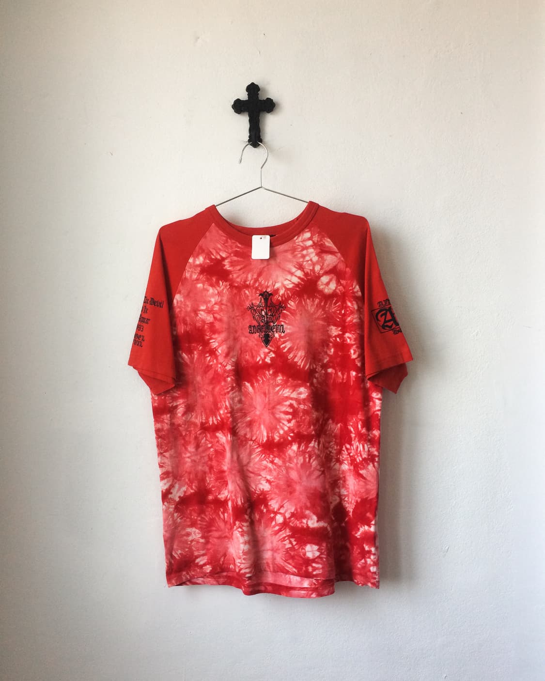 Dyed printing raglan t shrit 상품이미지2