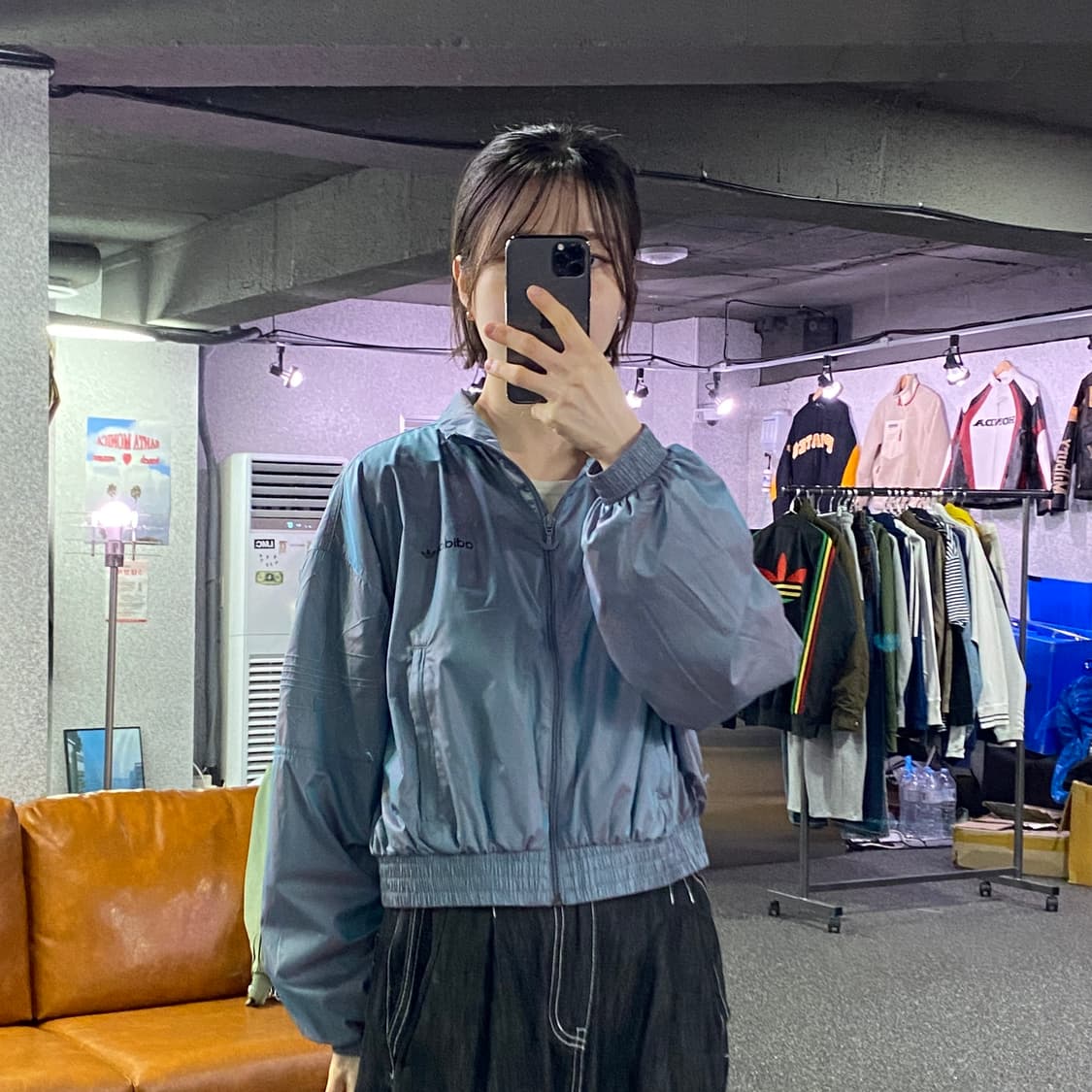 아디다스 빅파이어버드 홀로그램 바람막이 B4576 상품이미지1