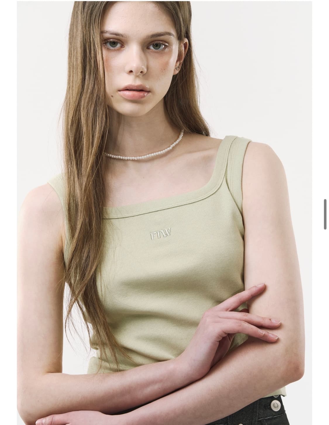 포더웨더 더블레이어드슬리브 (mint) 상품이미지2