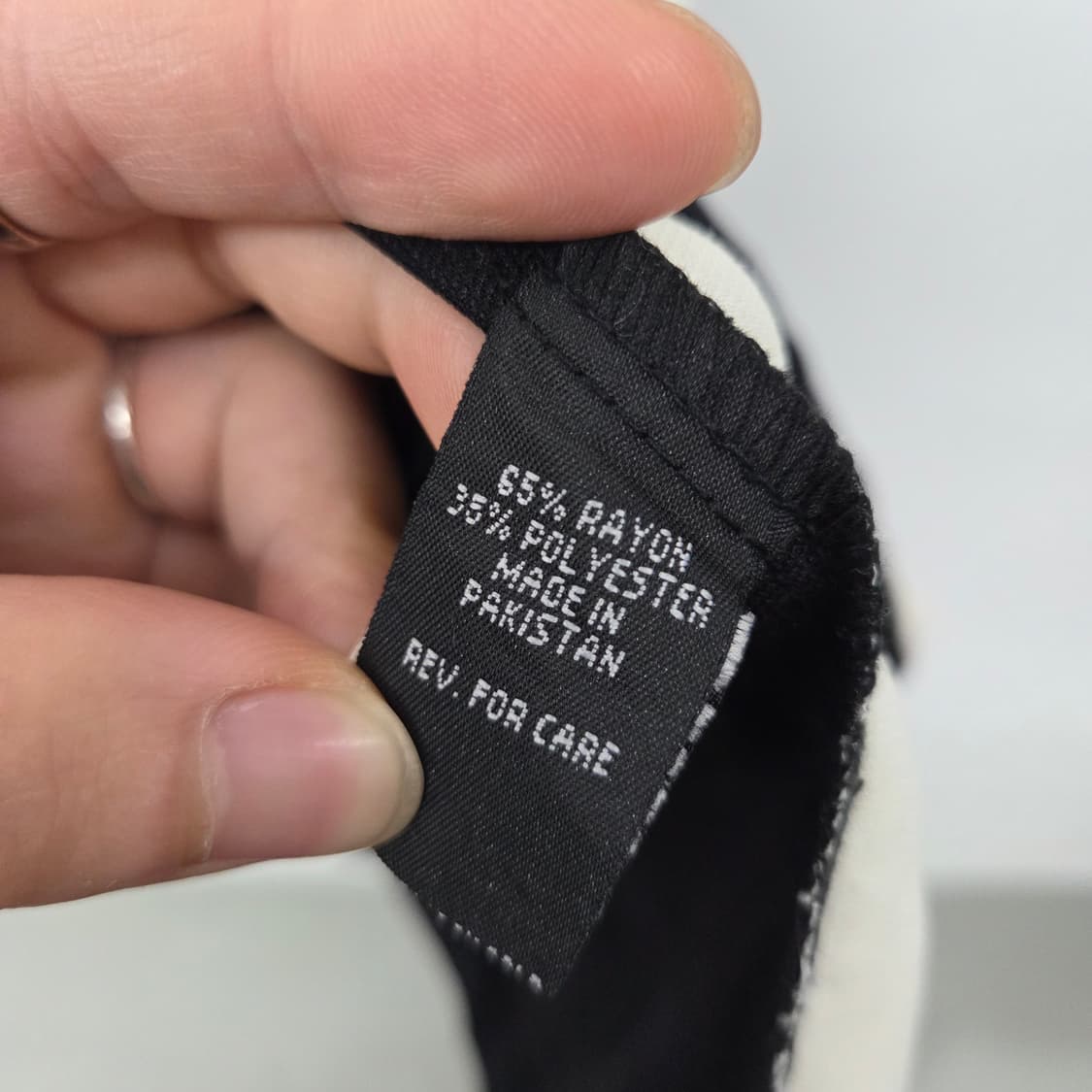 Inner Harbor 빈티지 블랙/아이보리 반팔 셔츠 3XL 상품이미지7