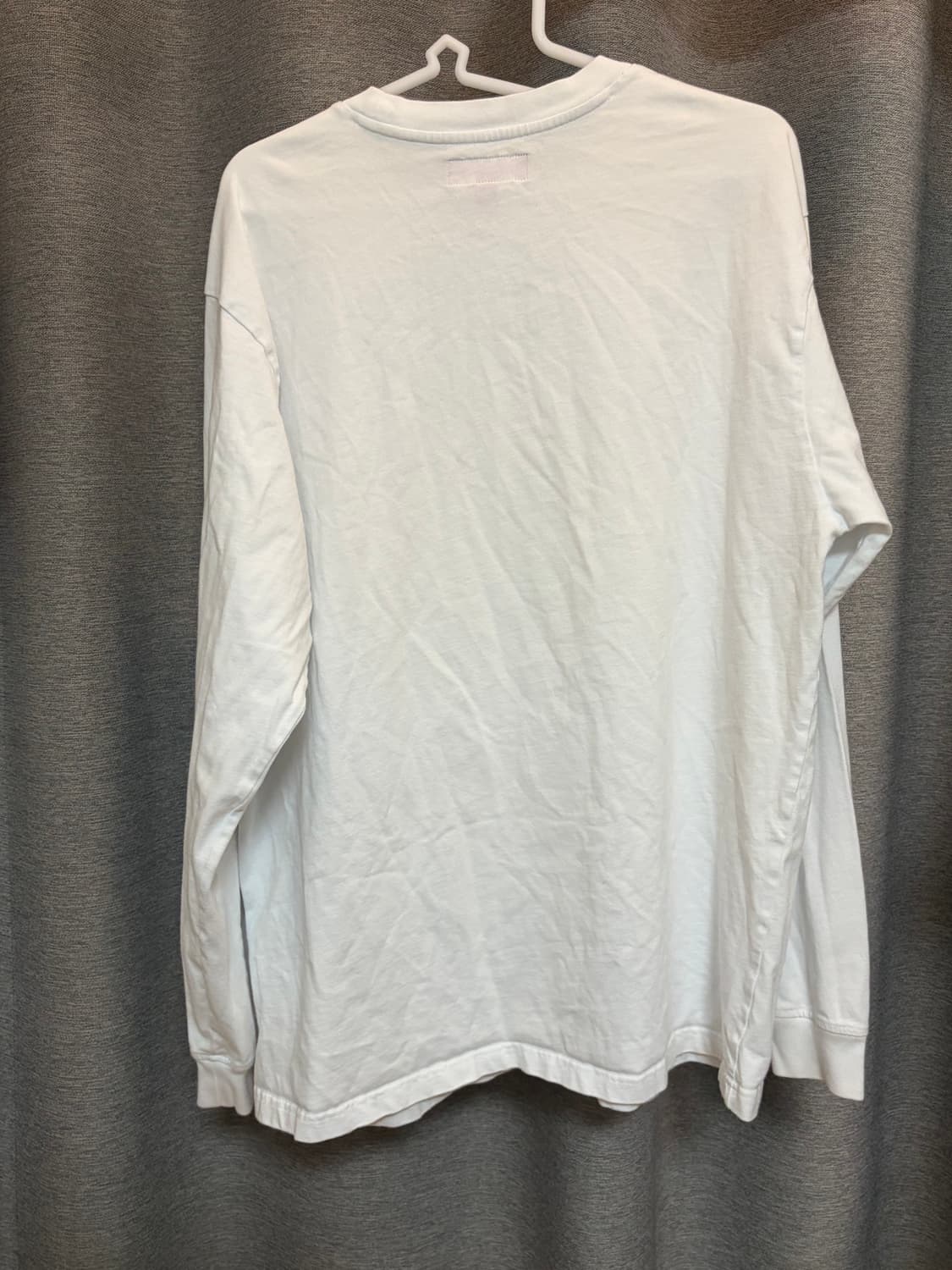 슈프림 롱슬리브 화이트L 상품이미지2