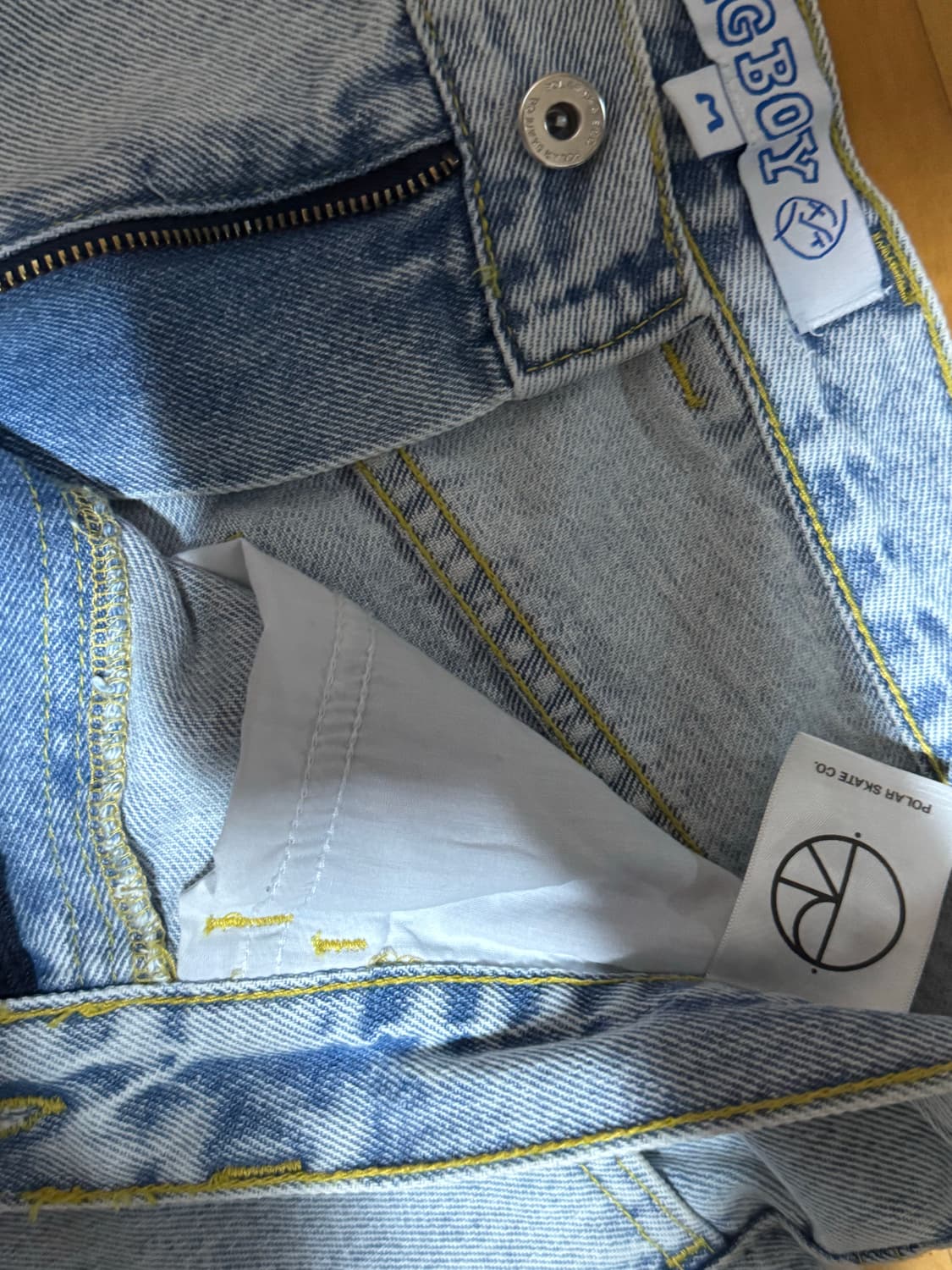 폴라스케이트 빅보이 팬츠 라이트 블루 M 상품이미지2