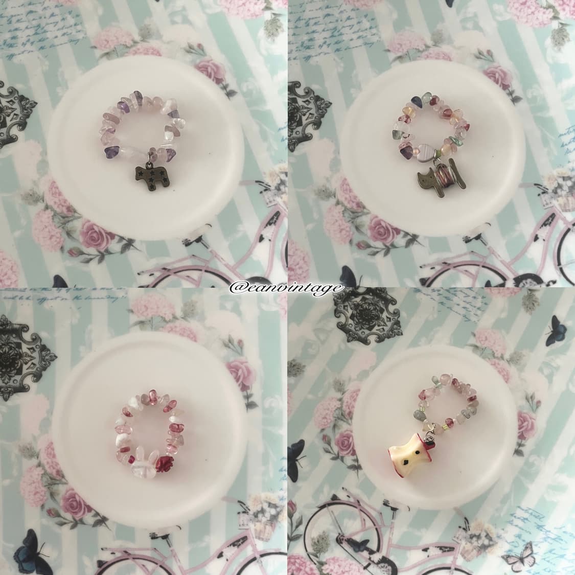 ean made bead ring 5,6,7,8 상품이미지1