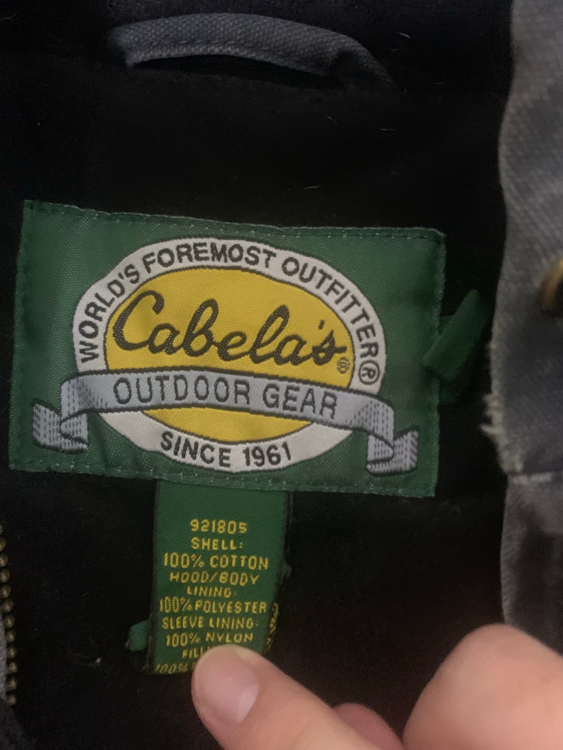 Cabelas 워크 자켓 상품이미지2