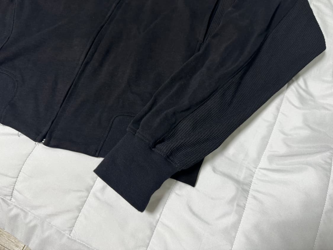 플라스틱프로덕트 집업 자켓 블랙 s 상품이미지5