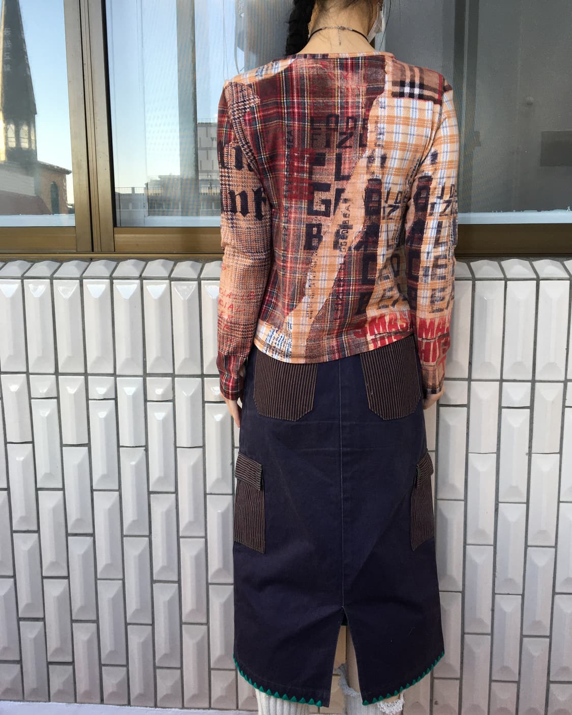 Pocket point midi skirt 상품이미지8