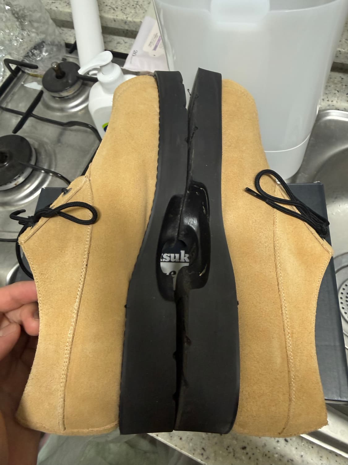 로맨틱무브 덕 더비 R23M204 (웜옐로우 스웨이드) / 270판매 상품이미지4