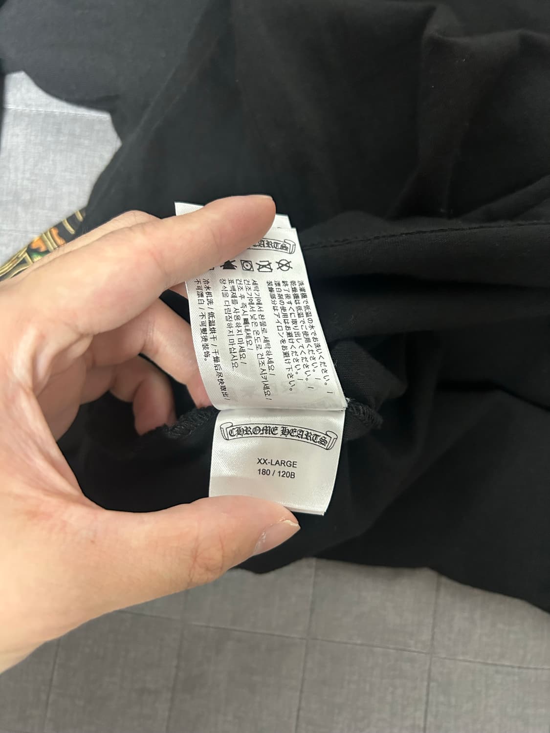 [XXL] 크롬하츠 홀스슈 카모 롱슬리브 티셔츠 상품이미지5