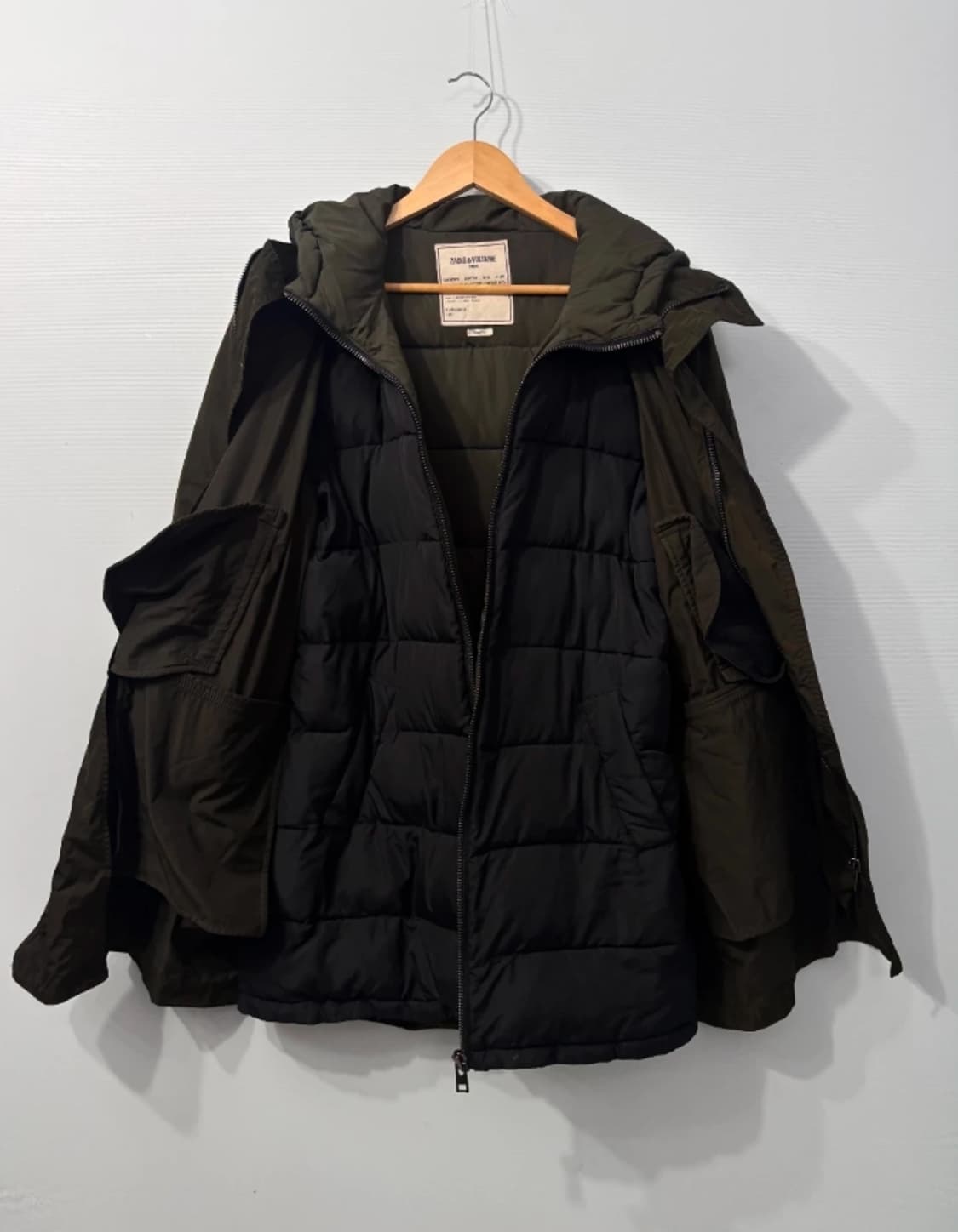 Zadig&Voltaire 쟈딕앤볼테르 패딩 코트 ~55반 상품이미지1