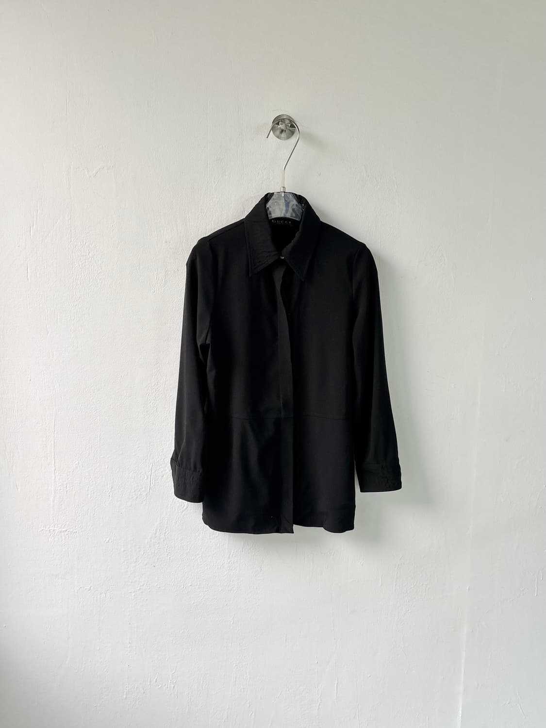 구찌 by 톰포드 98FW 블랙 울 셔츠  상품이미지1