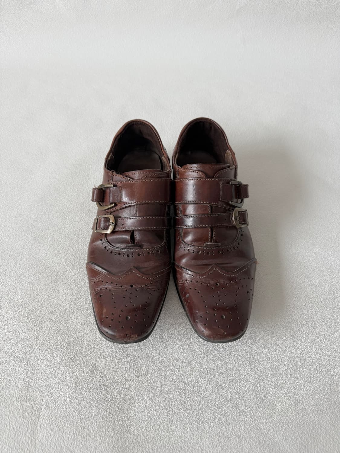 [260]버팔로(Buffalo) 스트랩 레더 슈즈 상품이미지3