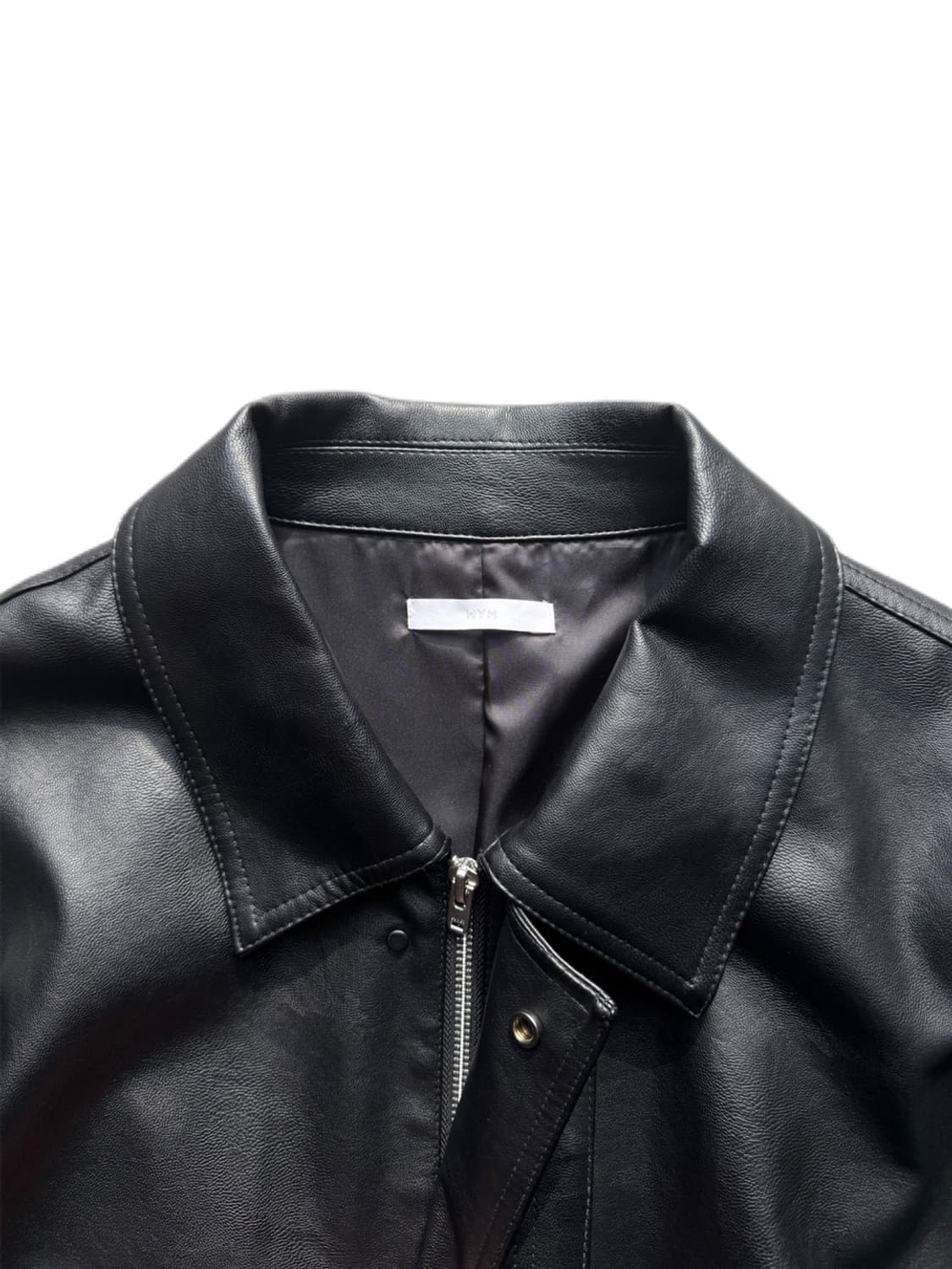 WYM 페이크레더 자켓 M(2XL) 상품이미지3