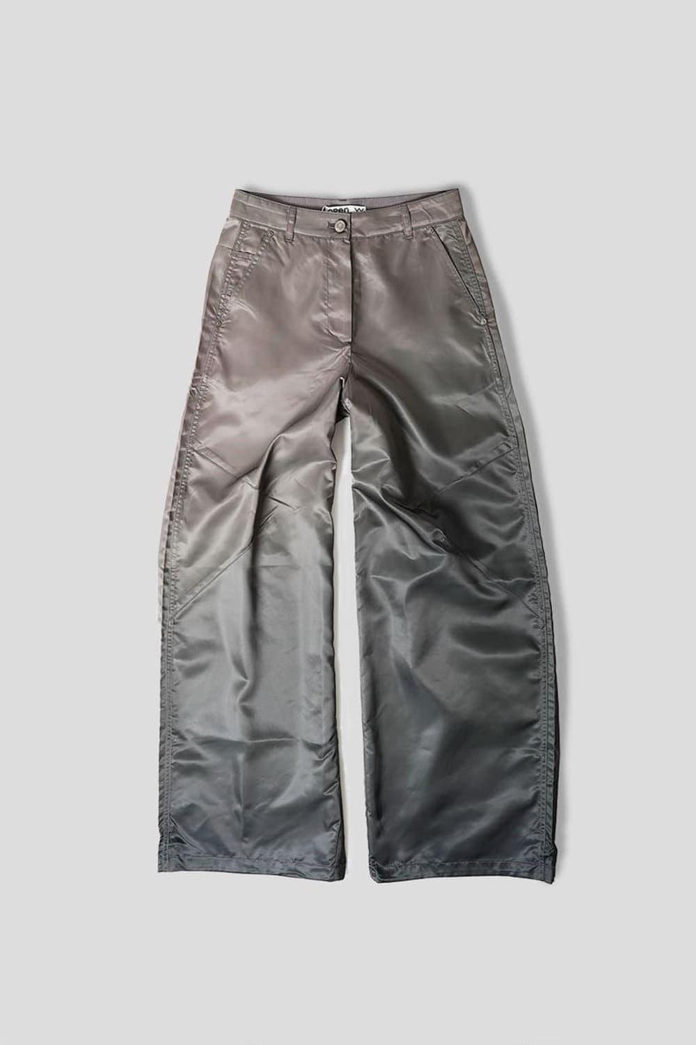 오픈와이와이 카키 와이드 레그 팬츠 상품이미지2