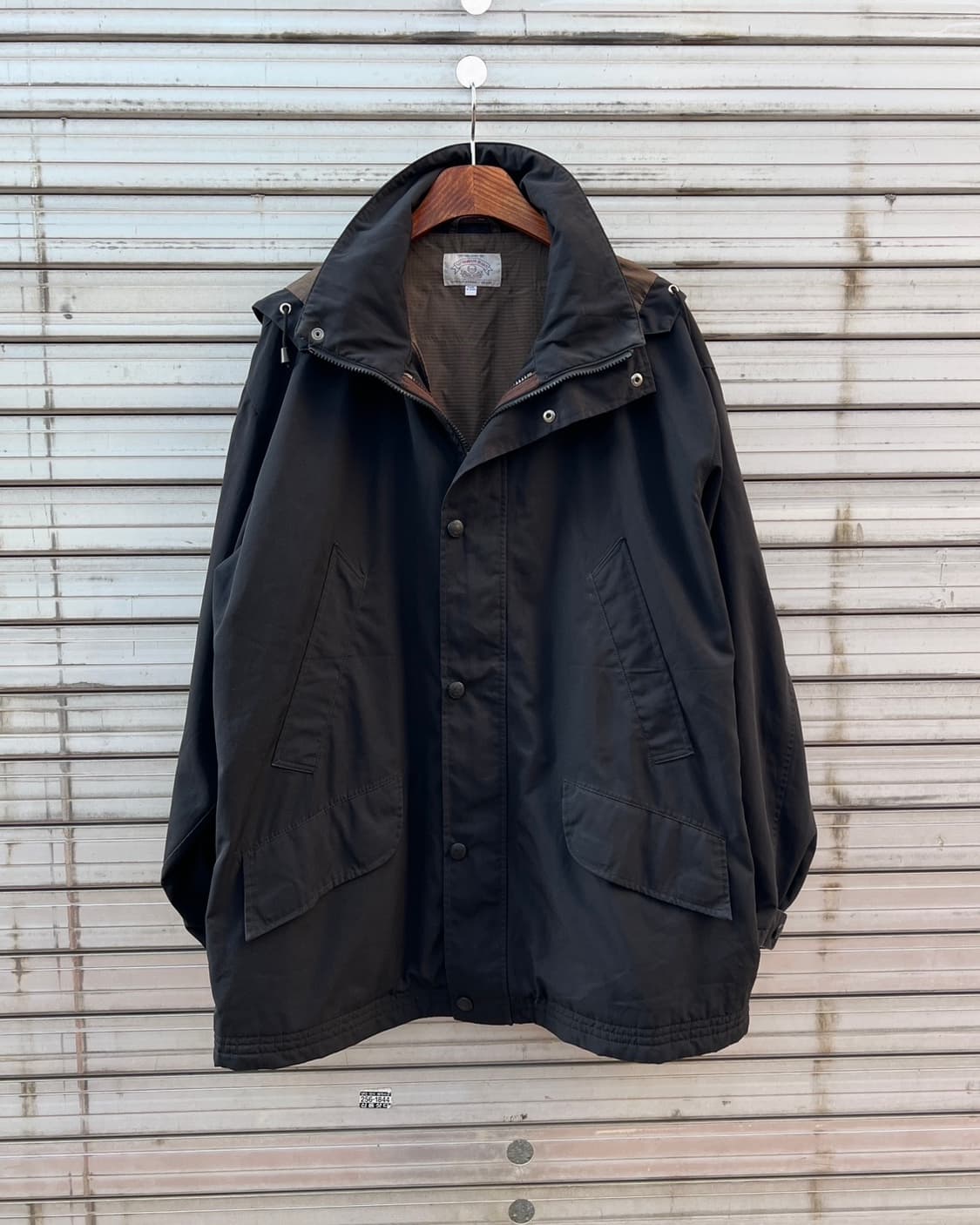 [XL] 90s 아르마니 진스 3 웨이 지퍼 파카 상품이미지1