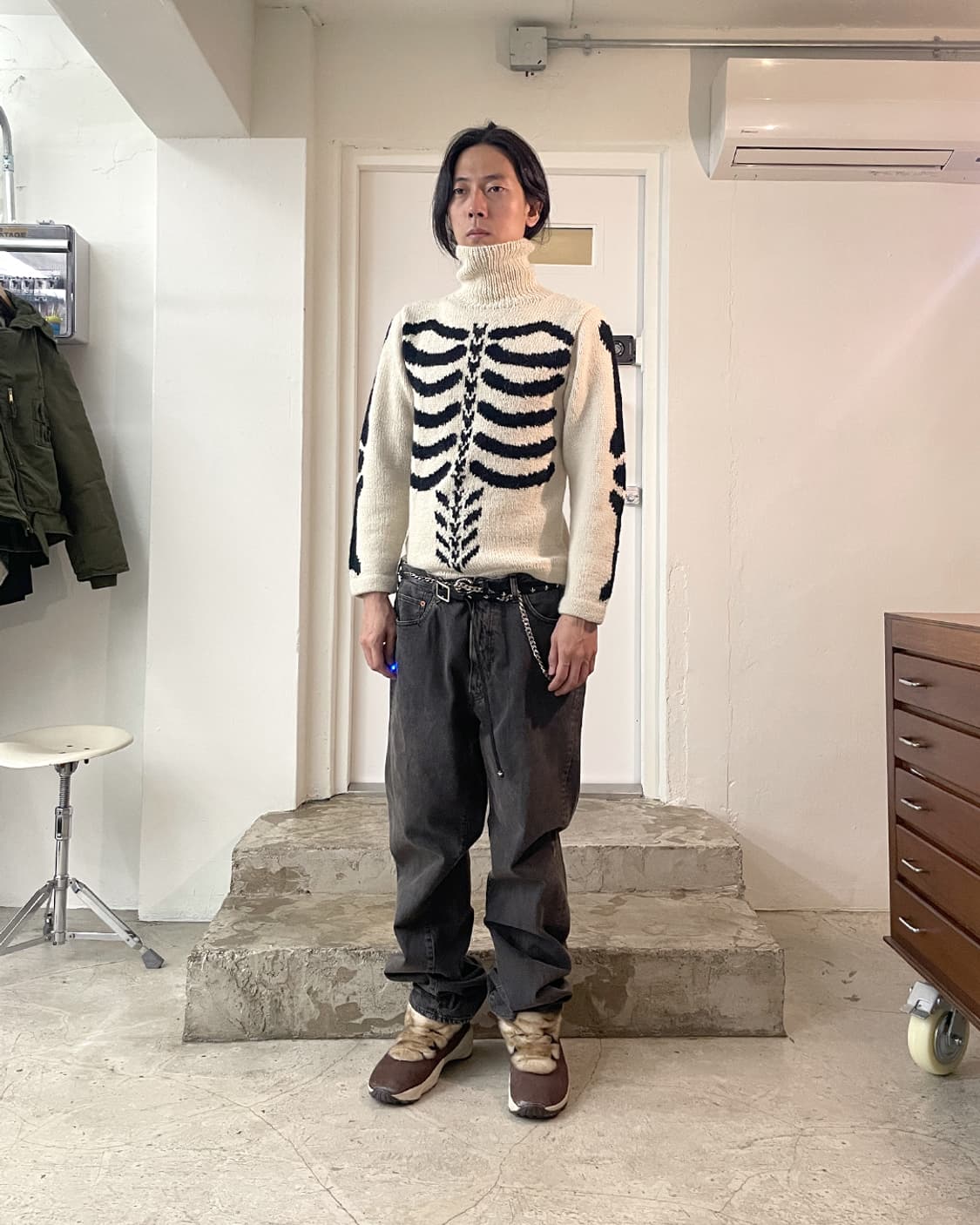 Tela 본 스웨터 S 상품이미지8