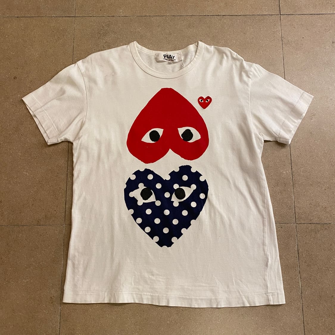 꼼데가르송 플레이 티셔츠 상품이미지1