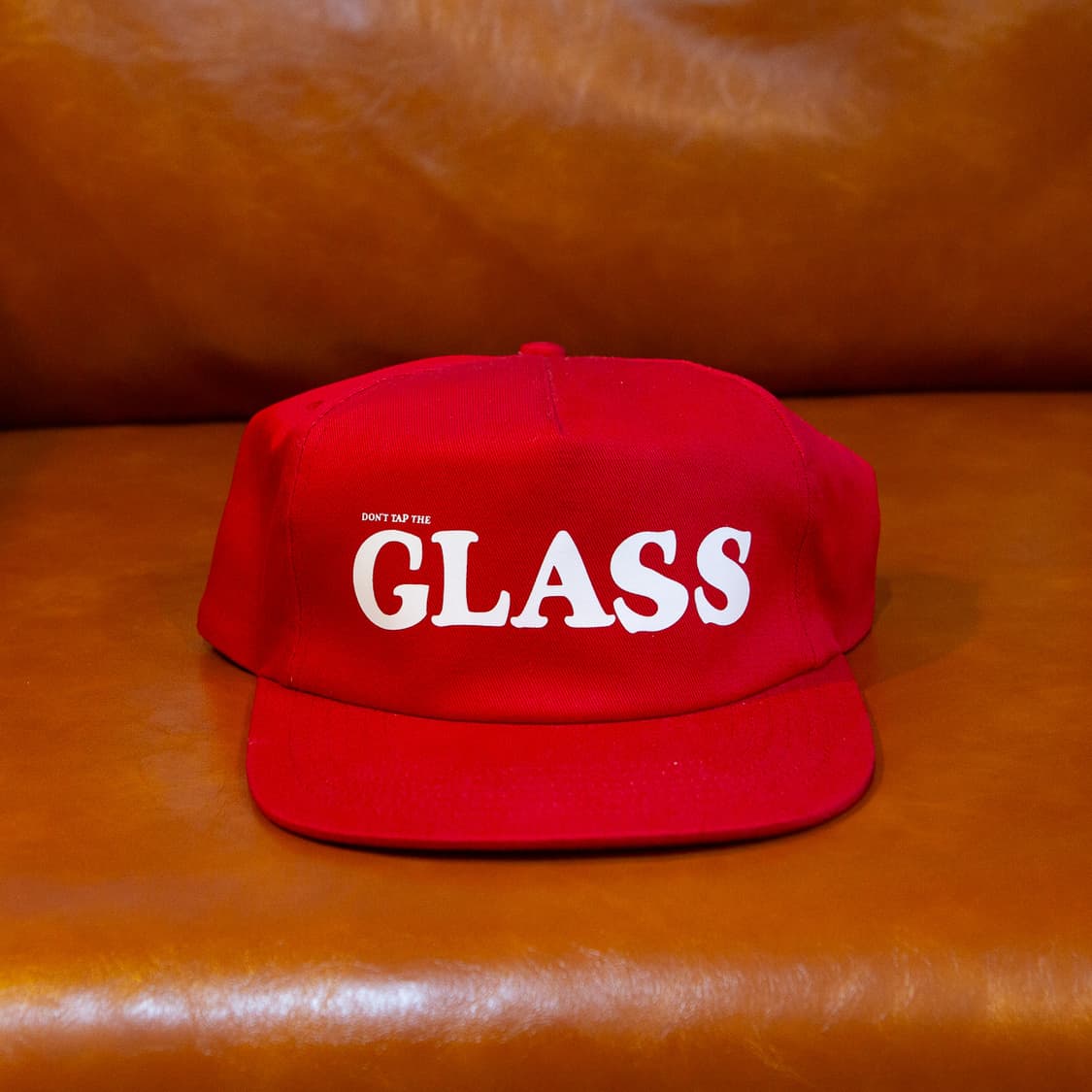 골프왕 Don't tap the Glass 머천 캡 레드 상품이미지1