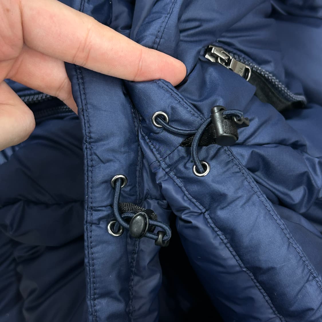 폴로 신형 네이비 푸퍼 다운 패딩(L) 상품이미지5