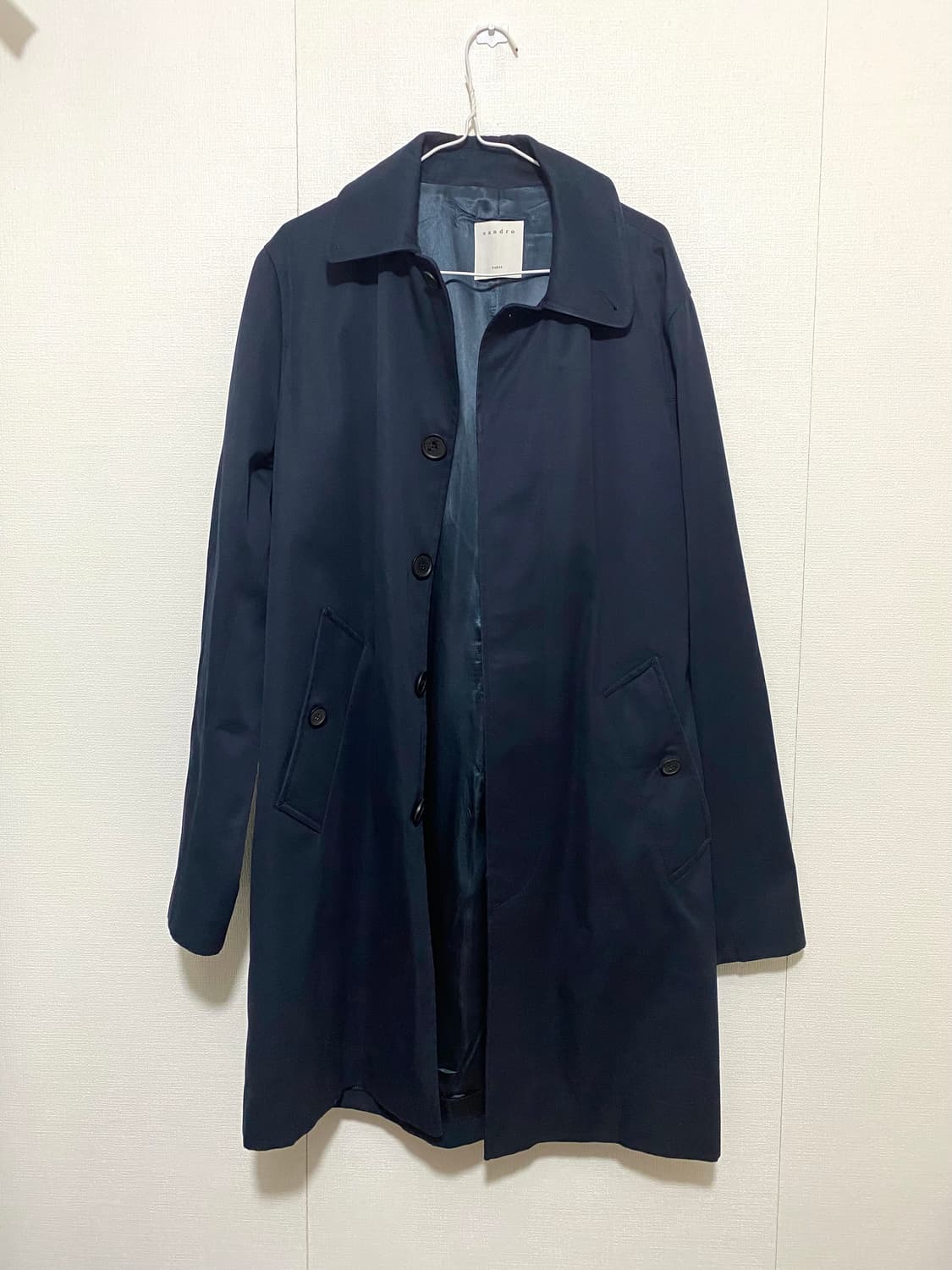 산드로 옴므 트렌치 코트 상품이미지1