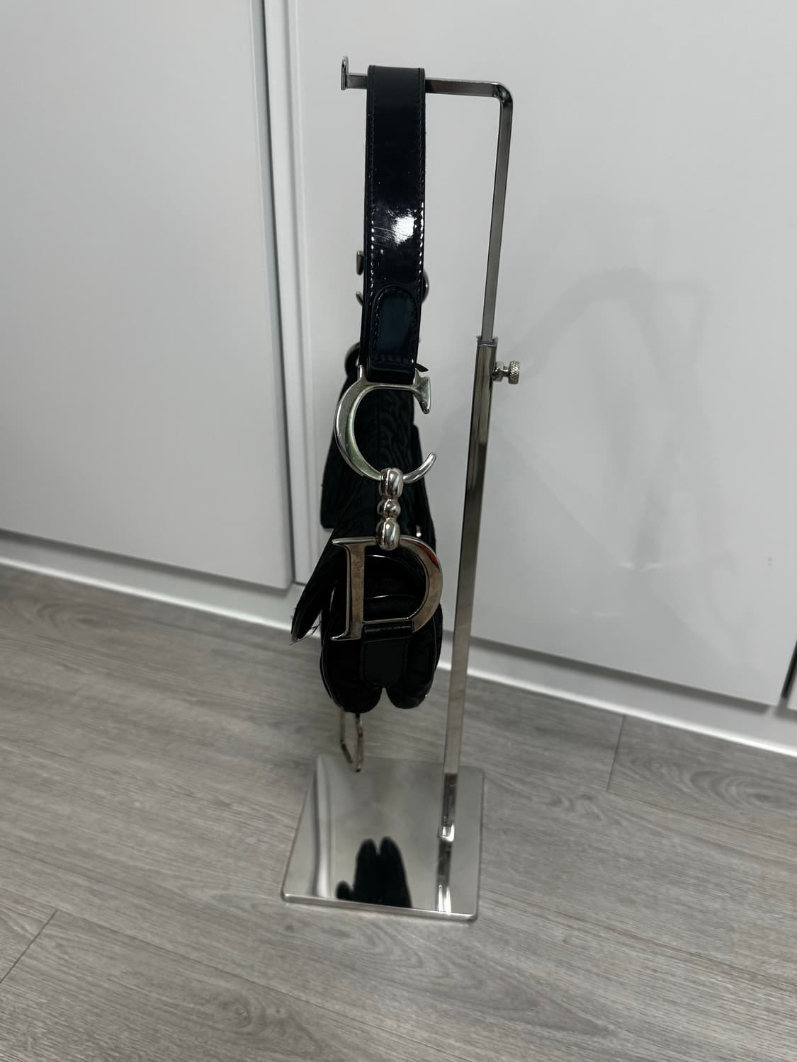디올 Dior 새들백 존갈리아노 빈티지 블랙실버 상품이미지4