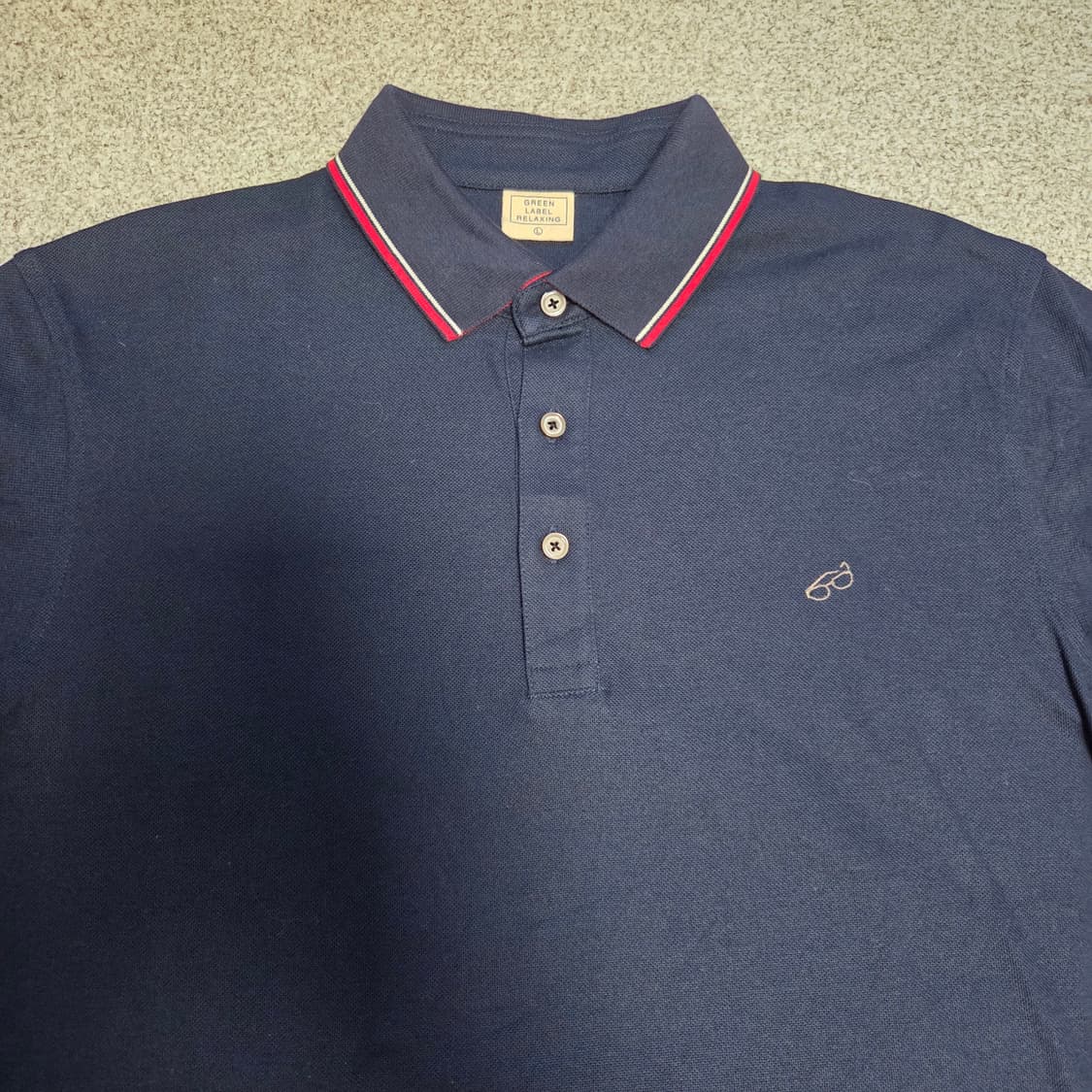 United Arrows 반팔 피케셔츠 카라티셔츠 L(100) 상품이미지2