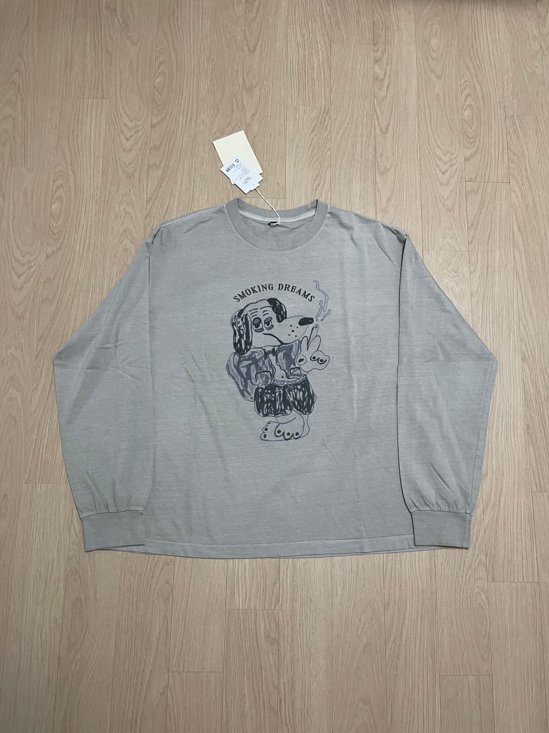 [2] 폴리테루 행크 롱슬리브 블루 독 빈티지 그레이 - 24SS 상품이미지4