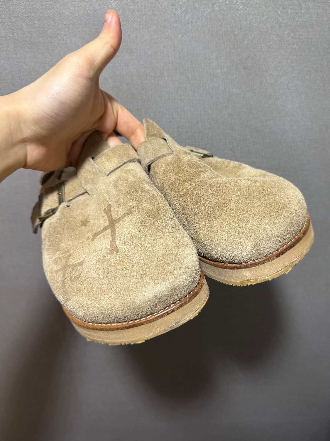 [2] 폴리테루 슬라이더 베이지 슬리퍼 상품이미지4