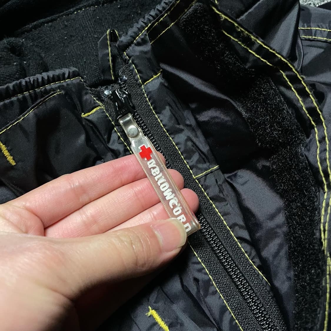 옐로우콘 나일론 레이싱 봄버 상품이미지4