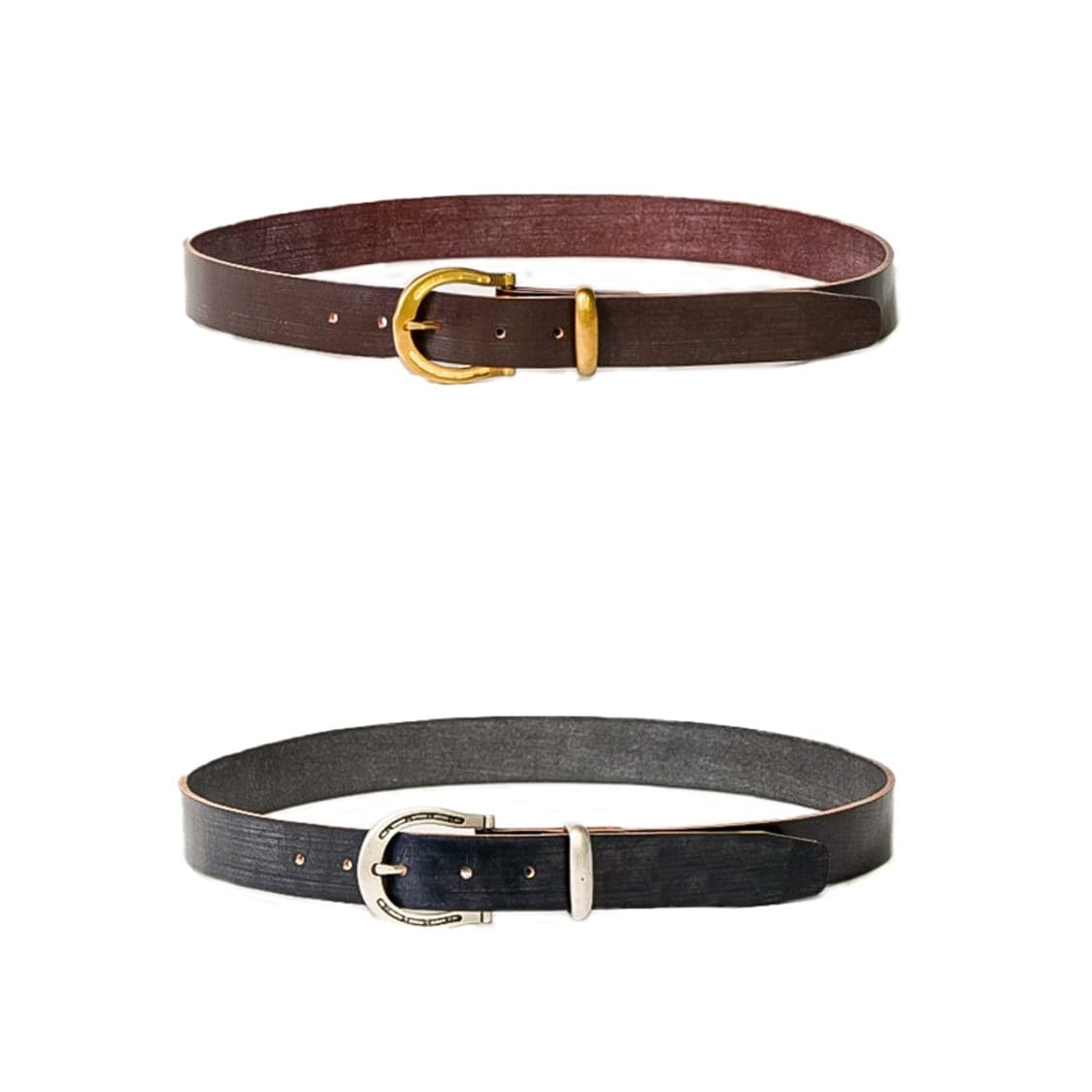 BEL Horseshoe Bridle Belt Brass Color 상품이미지6