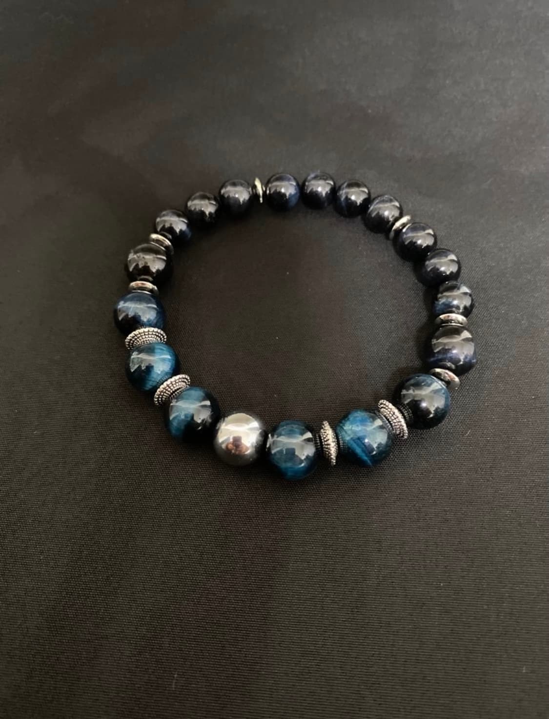 다크 블루 호안석 팔찌 상품이미지1