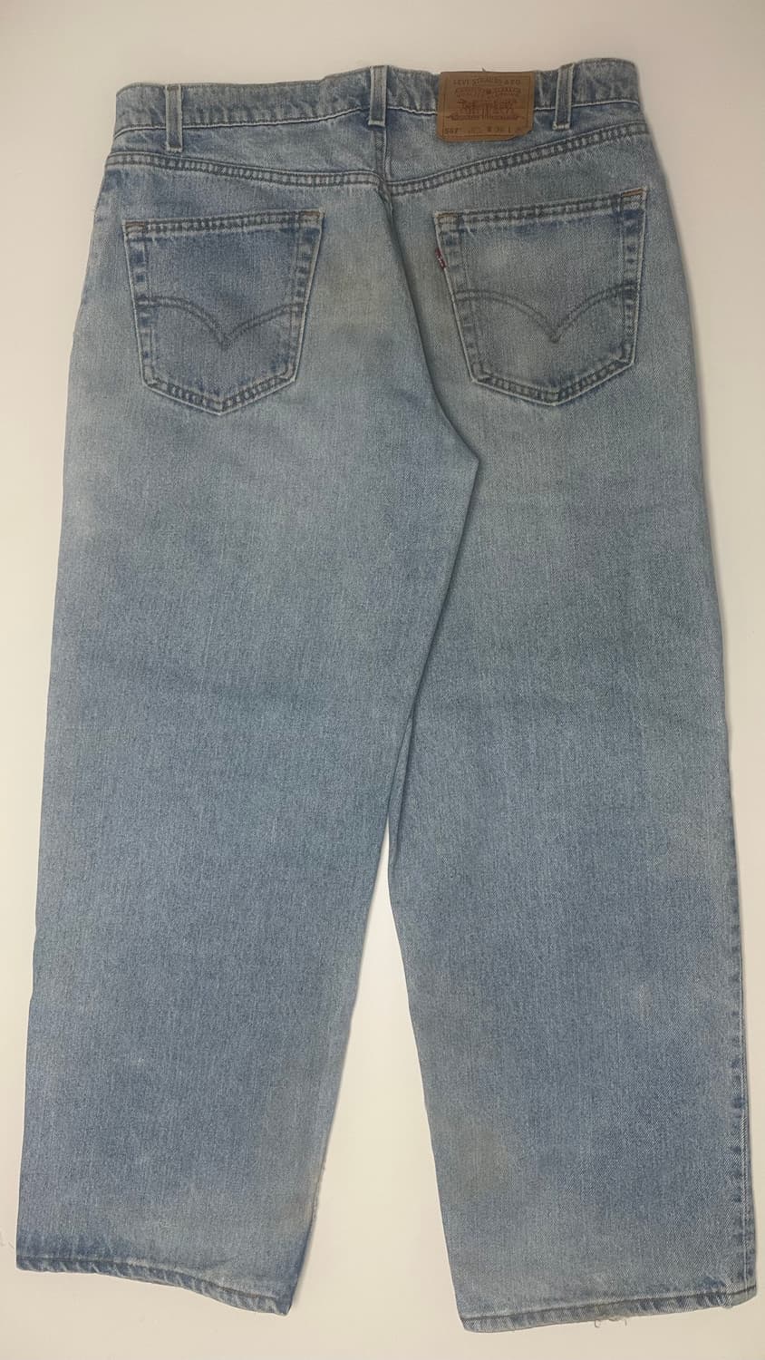 90s 빈티지 리바이스 567 usa made 상품이미지7