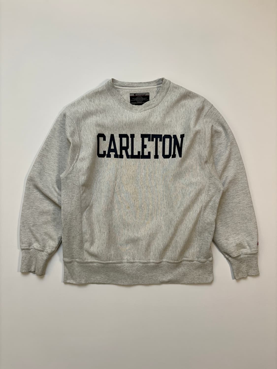 [M] 00s 챔피온 리버스위브 스웻셔츠 CARLETON 상품이미지1