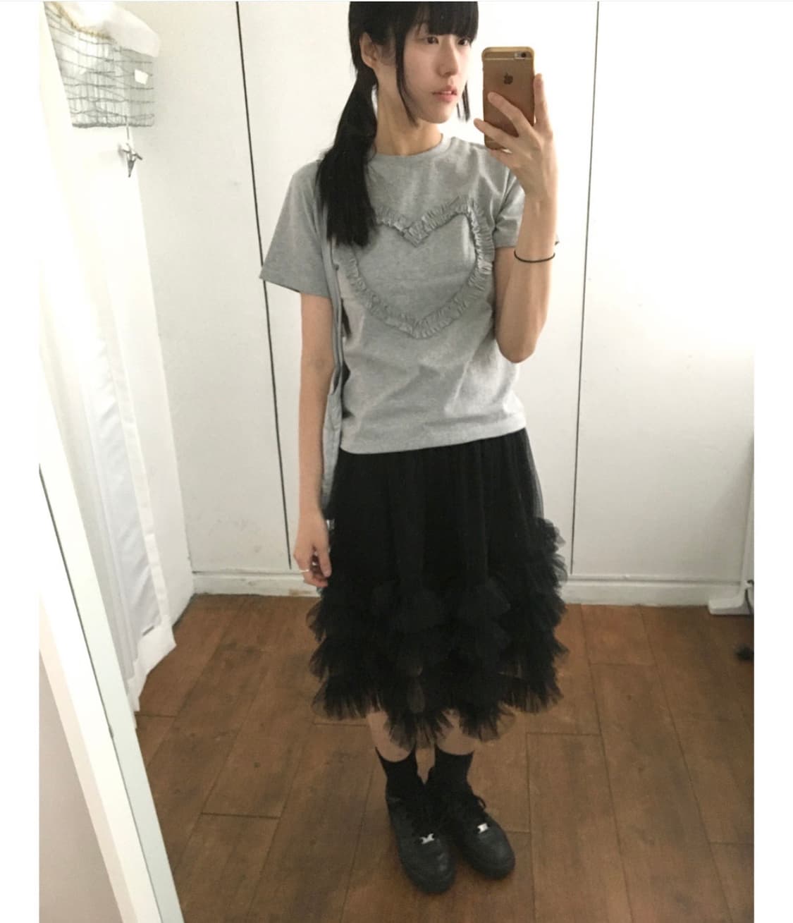 샵 피에브레 슈슈 스커트 블랙 상품이미지2