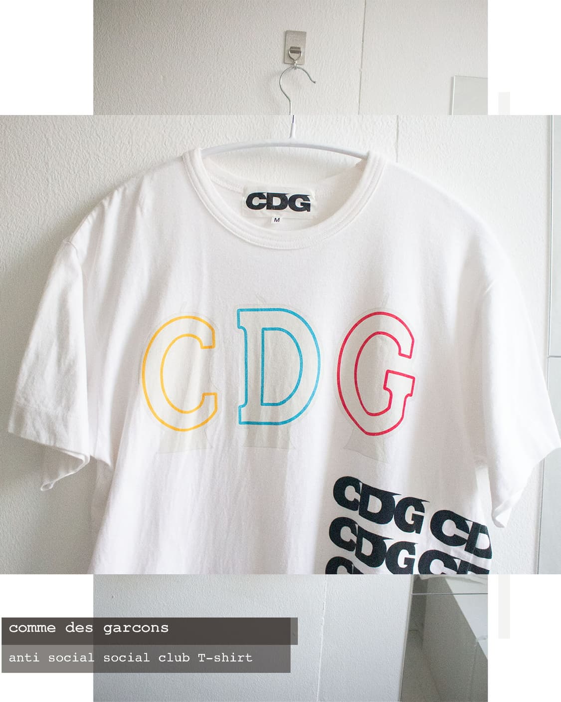 Cdg anti social social club T-shirt 상품이미지3