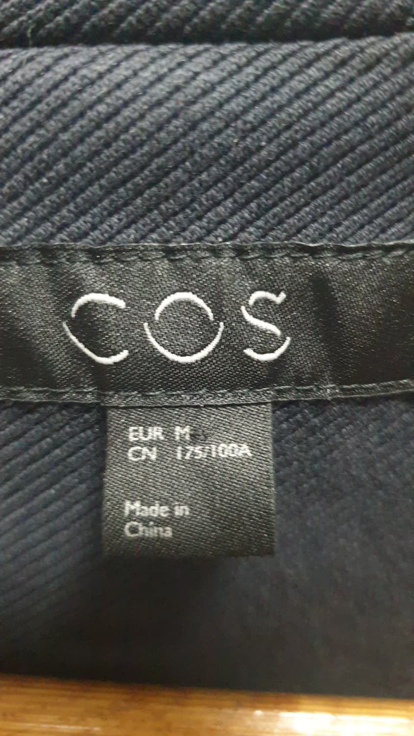 COS 다크 네이비 코튼 셔츠 자켓 상품이미지3