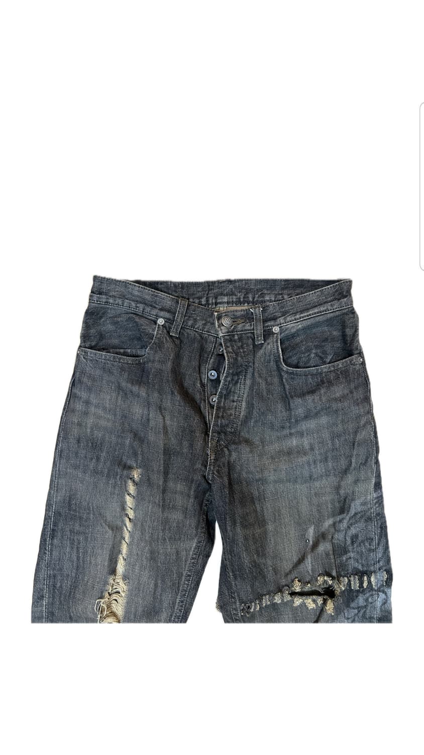 Y2k 재패니즈 빈티지 데님팬츠 상품이미지4
