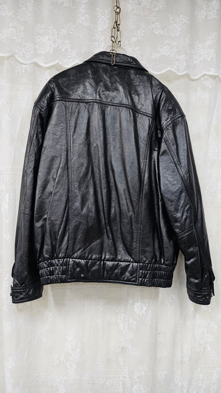 가죽 봄버 자켓 상품이미지4