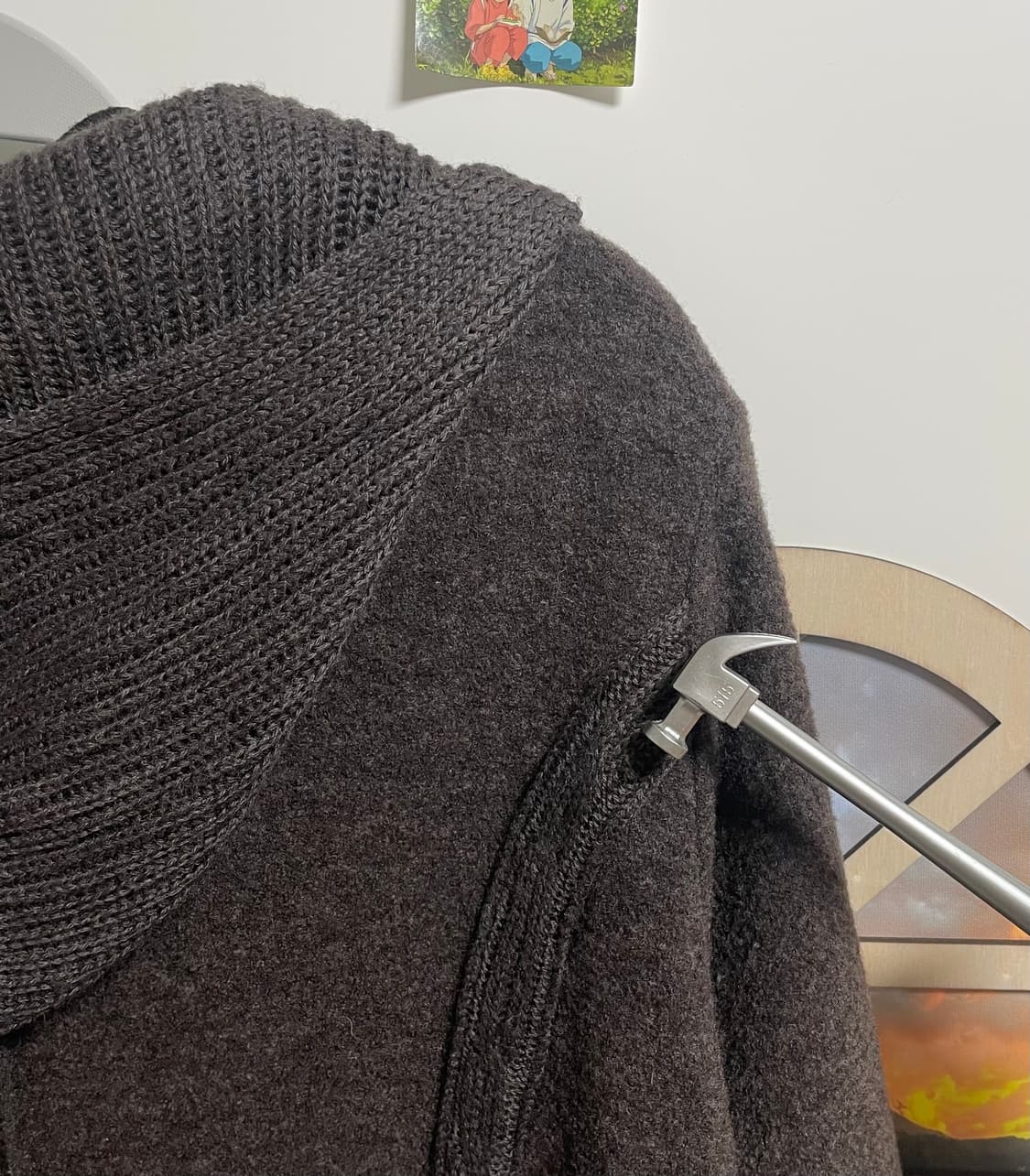 모리걸 브라운 폼폼이 모리가디건 상품이미지7