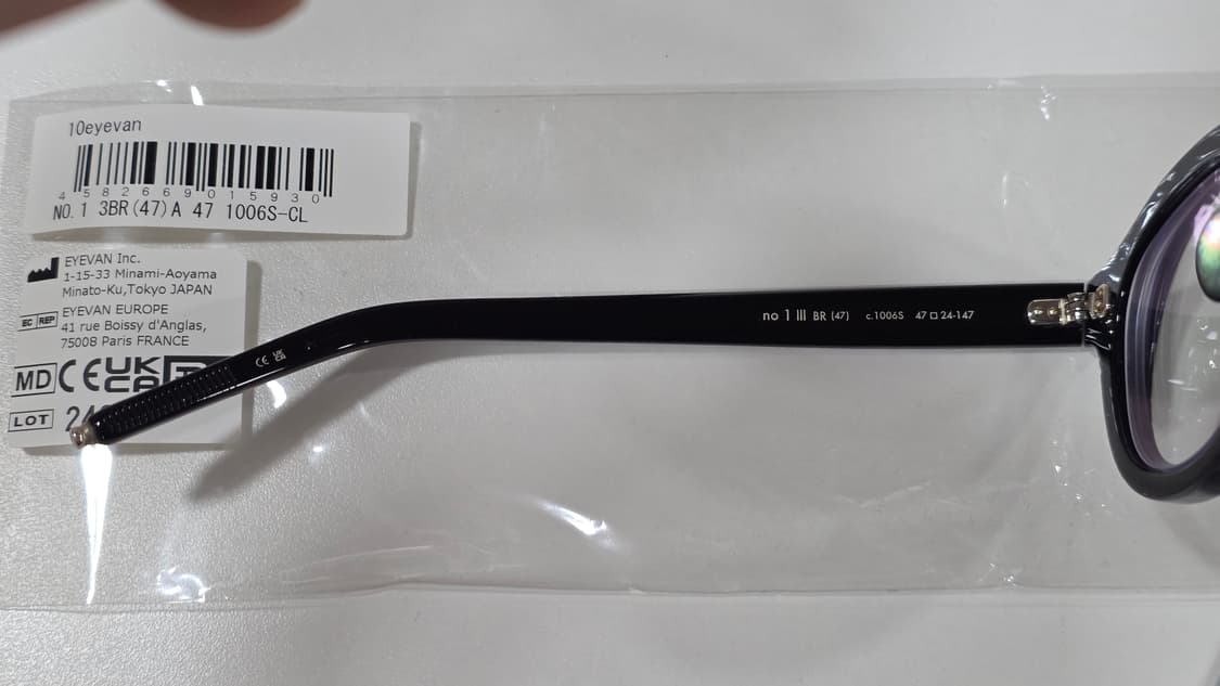 10eyevan no1 III BR c.1006s 텐아이반 뿔테 상품이미지6