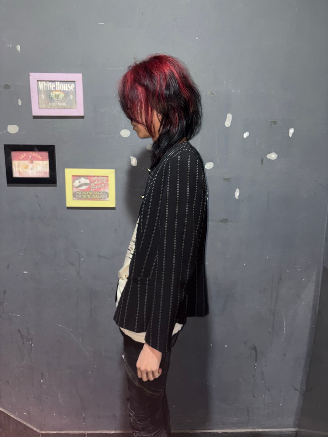 Pinstripe Orbit Blazer 상품이미지7