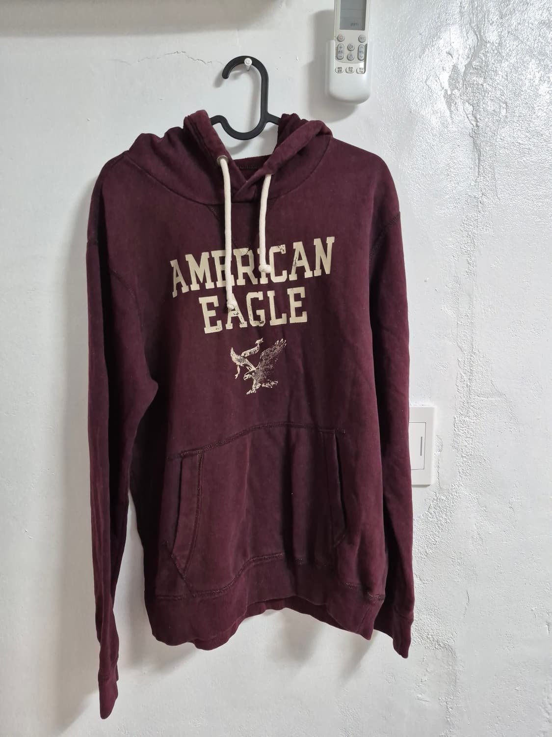 아메리칸이글 버건디 후드티 상품이미지1