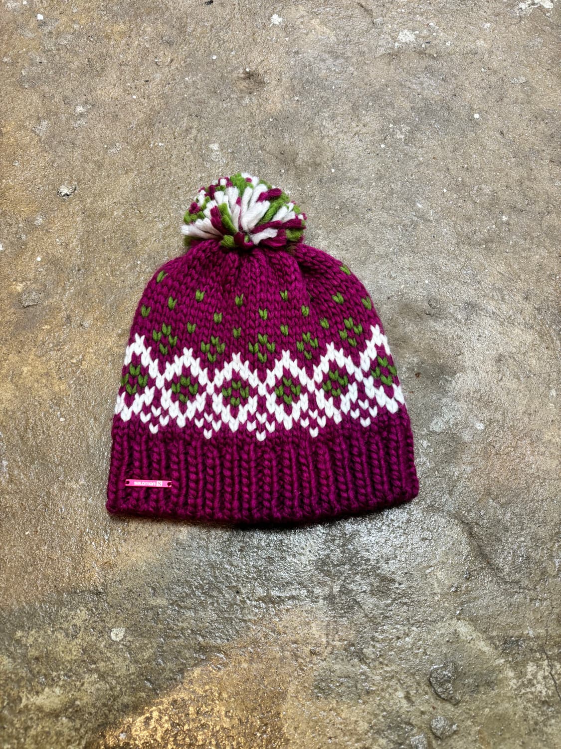 살로몬 폼폼 비니 상품이미지3