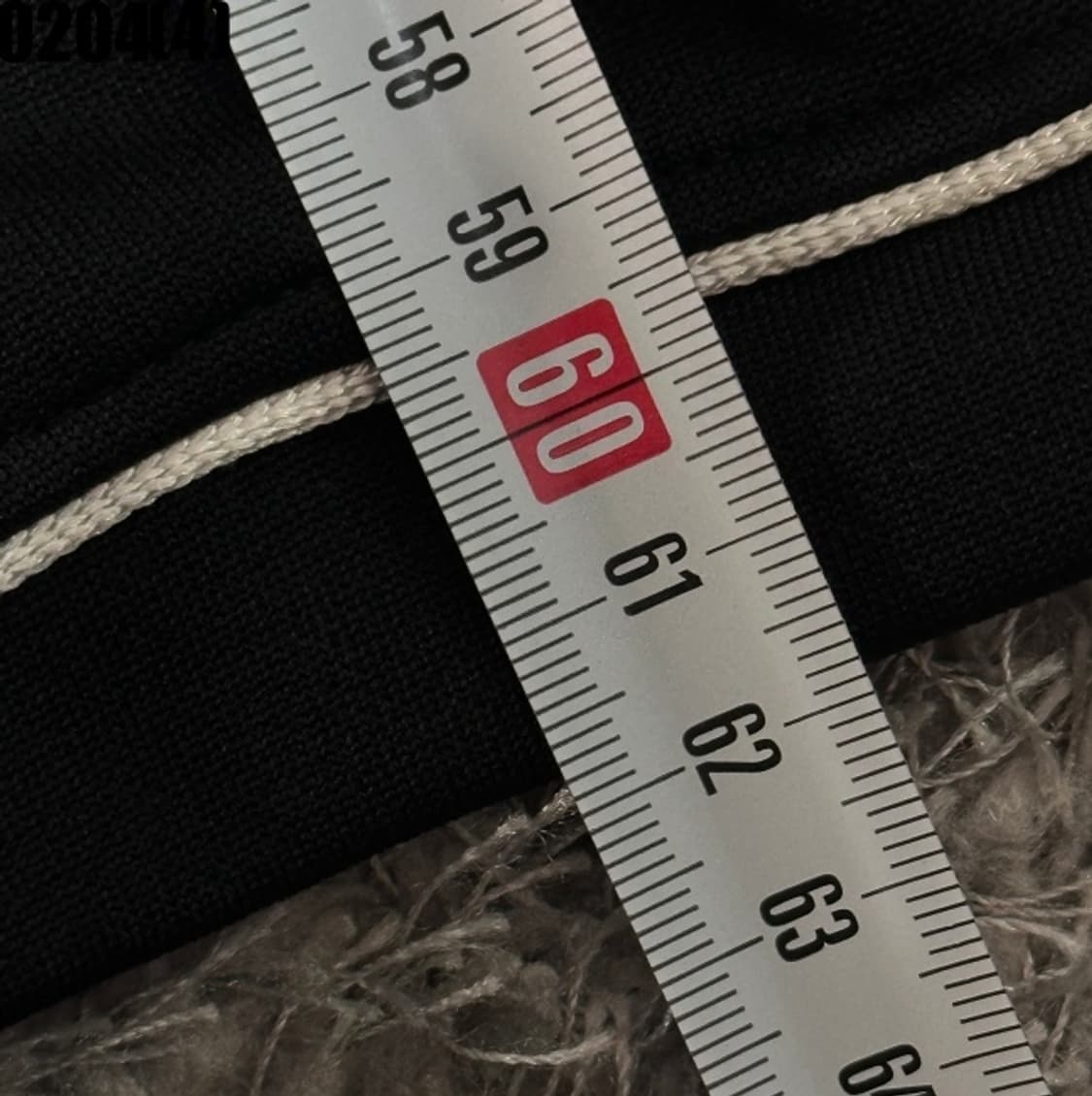 [실측확인] 프레드페리 테이프라인 블랙 트랙자켓 후드 집업 0204(4) 상품이미지7