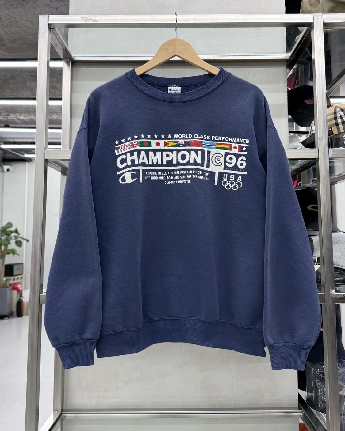 챔피온 USA 1996 애틀란타 올림픽 스웻 셔츠 맨투맨 상품이미지1