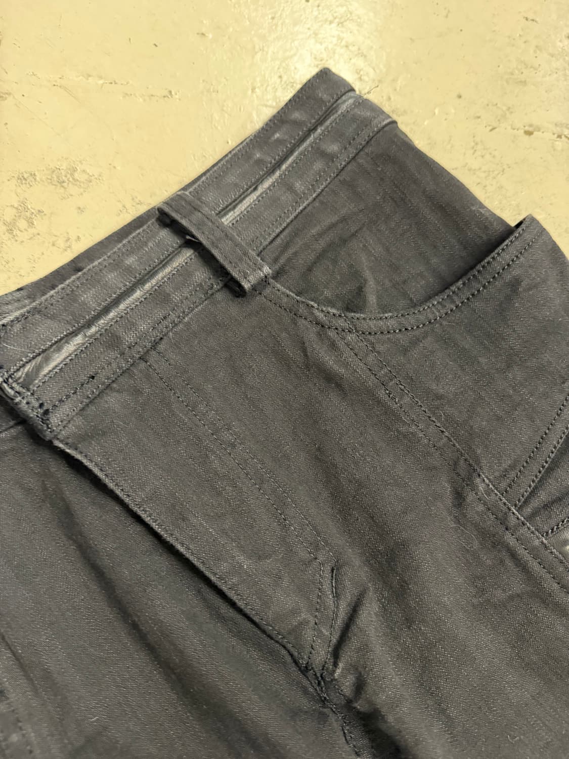 bajra back leather point skinny pants 상품이미지6