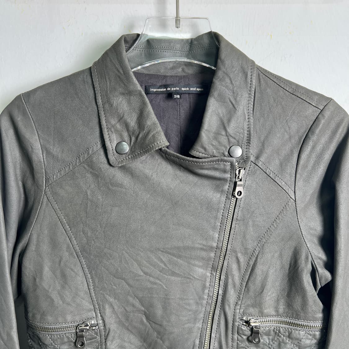 spick and span 양가죽 라이더 자켓 38 상품이미지4