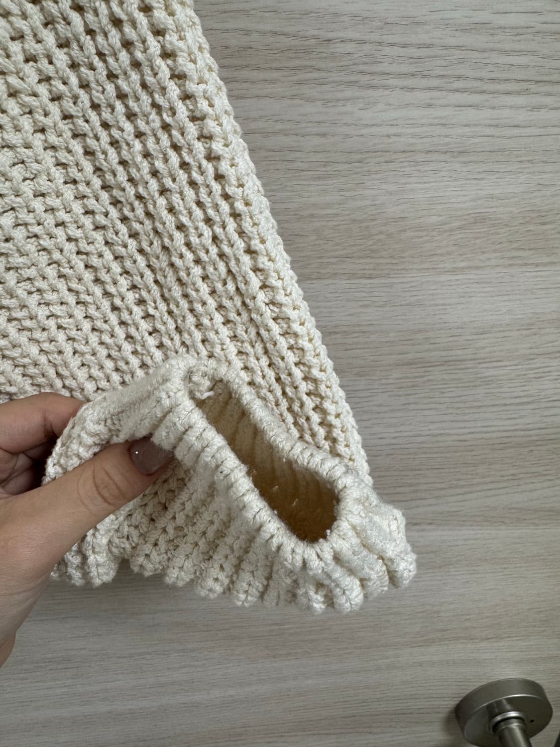 낫띵리튼 니트 가디건 아이보리(제니 착용) 상품이미지9