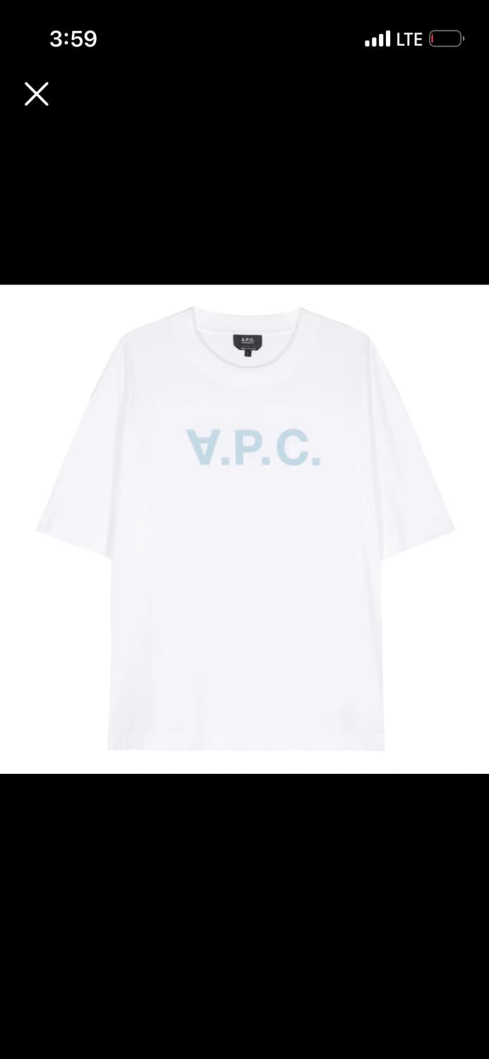 아페쎄 VPC 로고 티셔츠 상품이미지1