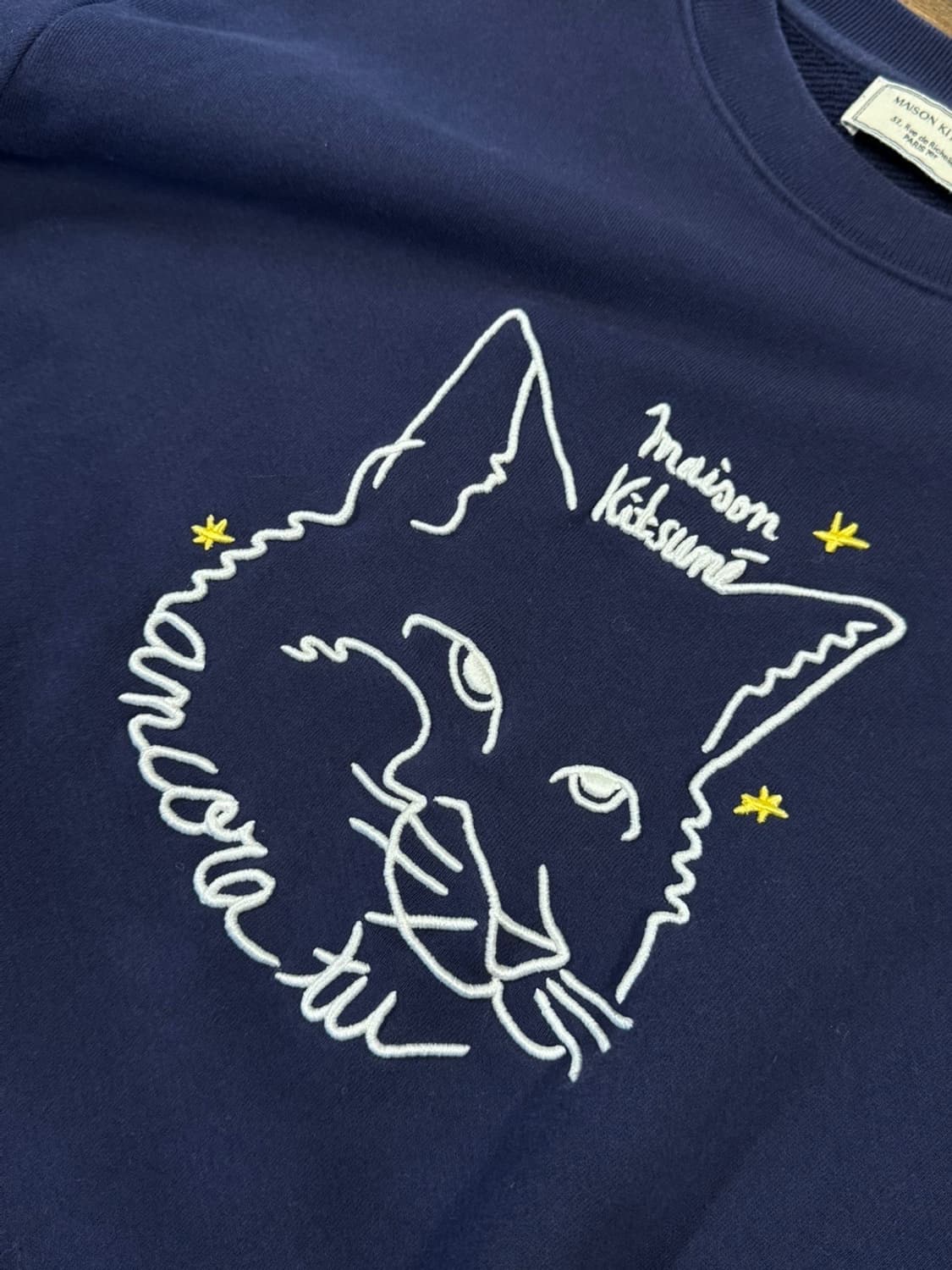 메종키츠네 그래픽 맨투맨 100 상품이미지7